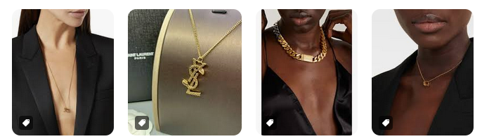 YSL necklaces